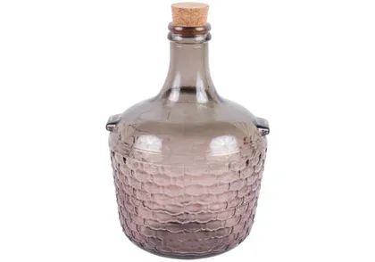 DEKORATIIV PUDEL KLAASIST 4L PRUUN