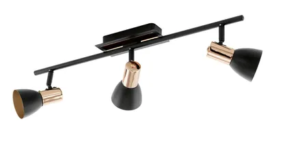 KOHTVALGUSTI BARNHAM MUST VASK 3X3,3W LED GU10 EGLO