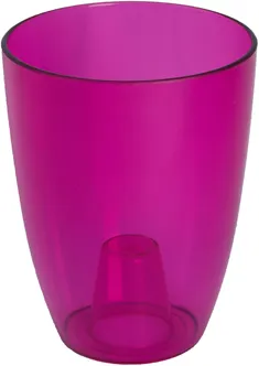 ORHIDEEPOTT ÜMAR D. 13CM H. 16,5CM, LÄBIPAISTEV ROOSA