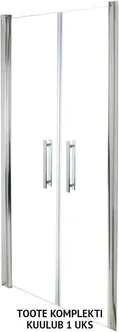 DUŠINURGA UKS DUSCHY DUODOOR 5261-30 43,5X190CM KIRGAS