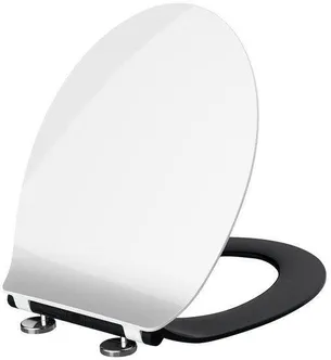 PRILL-LAUD SLIM VAIKSELT SULGUV PLASTIK VALGE-MUST