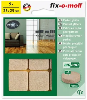 MÖÖBLIVILT ISELIIMUV BEEŽ 9TK 25MMX25MM