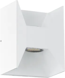 FASSAADIVALGUSTI MORINO LED 2X2,5W VALGE IP44 EGLO