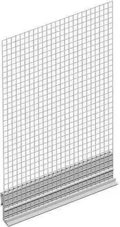 TILGAPROFIIL EJOT 810 SOCLE PLUS PVC 2M