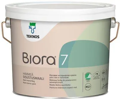 SEINAVÄRV TEKNOS BIORA 7 2,7L VALGE MATT