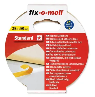 KAHEPOOLNE PAIGALDUSTEIP STANDARD FIX-O-MOLL 50MMX25M