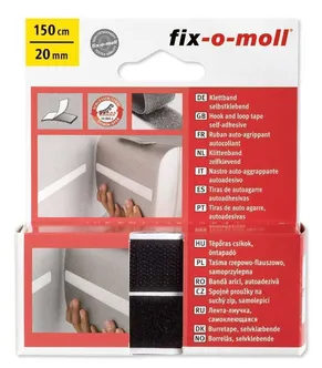 TAKJATEIP FIX-O-MOLL 20MMX150CM MUST