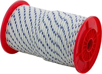 PUNUTUD KÖIS SUKI POLÜESTER 8MM VALGE/SININE