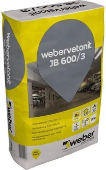  JOOTEBETOON WEBER JB 600/3, 25KG