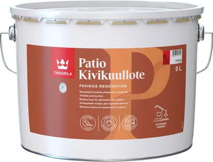 TÄNAVAKIVIDE LASUUR TIKKURILA PATIO KIVIKUULLOTE EK 9L MATT