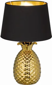LAUALAMP REALITY PINEAPPLE E27 60W MUST/KULD