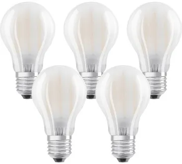 LED LAMP OSRAM 6W E27 A60 2700K 806LM MATT KLAAS 5TK PAKIS 