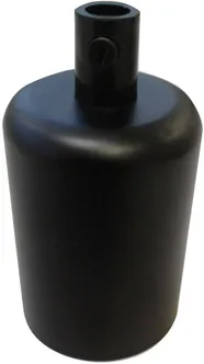 LAMBIPESA FENDE E27 METALL MUST