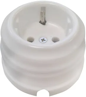 1-NE PISTIKUPESA FENDE M-GA KERAAMILINE VALGE