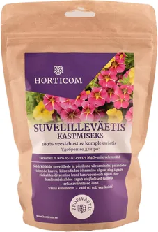 SUVELILLEVÄETIS KASTMISEKS HORTICOM 750G