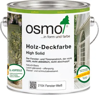 UKSE- JA AKNAVÄRV OSMO 2,5L 2104 VALGE LÄIKIV