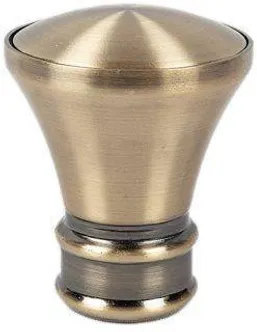 KARDINAPUU OTSIK ZOLADZ Ø 25MM ANTIIK KULD 2TK