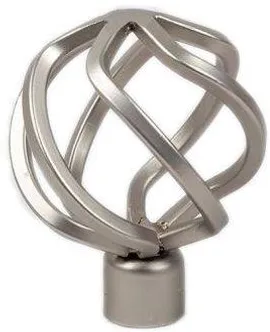 KARDINAPUU OTSIK KULA AZUR Ø16MM MATT HÕBE 2TK