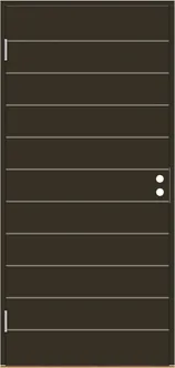 VÄLISUKS SWEDOOR BASIC B0070 PRUUN 9X21 VASAK