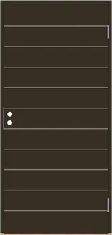 VÄLISUKS SWEDOOR BASIC B0070 PRUUN 10X21 PAREM