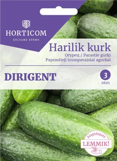 KÖÖGIVILJASEEMNED HARILIK KURK DIRIGENT F1 15SEEMET