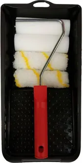 VÄRVIRULLI KOMPLEKT FERE 4X11CM+KÄEPIDE 29CM+KAUSS