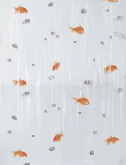 DUŠIKARDIN SPIRELLA 180X200CM A-1000097 GOLDFISH PEVA