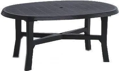 OVAALNE LAUD PROGARDEN DANUBIO 165X110X72CM ANTRATSIIT