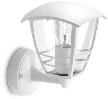VÄLISVALGUSTI PHILIPS CREEK SEINALE 1X60W 230V VALGE
