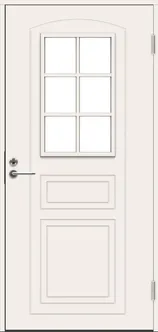 VÄLISUKS SWEDOOR BASIC B0020 VALGE 9X21 PAREM