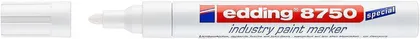 VÄRVIMARKER EDDING TÖÖSTUSLIK 8750 PERMANENTNE VALGE 2-4MM