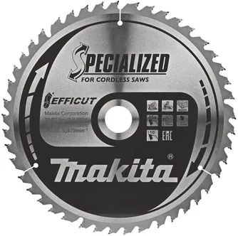 SAEKETAS MAKITA 260X30X2,15MM, T45 EFFICUT