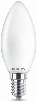 LED LAMP PHILIPS CLASSIC 4,3W B35 E14 MATT 2700K PHILIPS