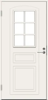 VÄLISUKS SWEDOOR BASIC B0020 VALGE 10X21 VASAK