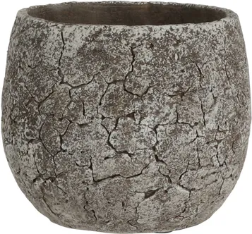 ÜMBRISPOTT MICA DECORATIONS THOMAS VALGE 11,5X13,5CM