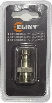 KIIRLIITEOTSIK CLINT 3/8" VÄLISKEERE