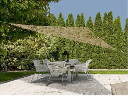 VARIKATUS AMBIANCE 3,6X3,6X3,6M PRUUN