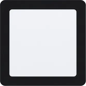 ALLVALGUSTI EGLO FUEVA5 12W 1350LM 4000K MUST/VALGE 155X155MM