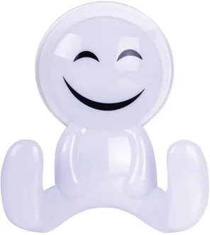 NAGI 2-NE RIDDER SMILEY VALGE VAAKUMKINNITUS