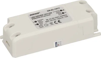 TRAFO ORNO LED AC/DC 12V/12W IP20