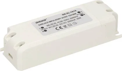 TRAFO ORNO LED AC/DC 12V/30W IP20