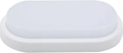 PLAFOON TESATEK LED OVAALNE 12W IP54 VALGE 1200LM