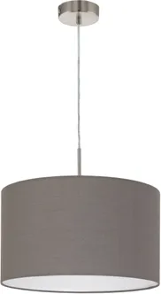 LAELAMP EGLO PASTERI 60W E27 ANTRATSIIT-PRUUN/SEEST VALGE