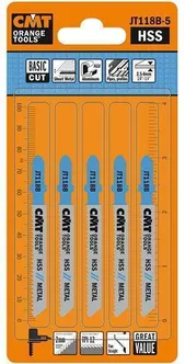 TIKKSAELEHED METALLILE CMT 50X2,0MM Z12TPI HSS 5TK PAKIS