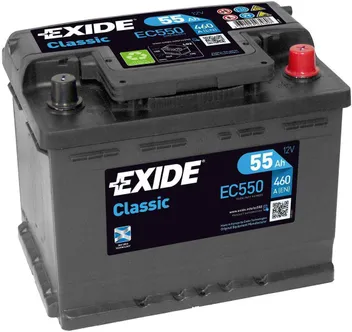 AUTOAKU EXIDE CLASSIC 55AH 460A