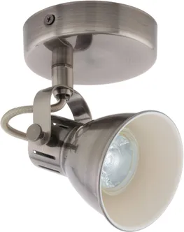 KOHTVALGUSTI EGLO SERAS 1X3W LED GU10 NIKKEL-ANTIIK/KREEM