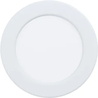 RIPPLAEVALGUSTI EGLO FUEVA5 5,5W LED 650LM 3000K Ø117MM VALGE