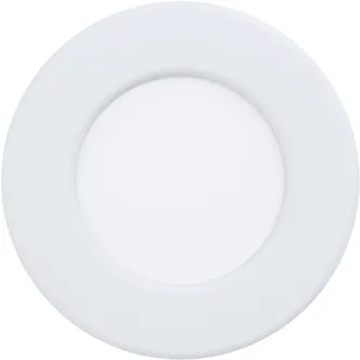 RIPPLAEVALGUSTI EGLO FUEVA5 2,7W LED 330LM 3000K Ø86MM VALGE