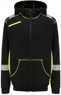 DRESSIPLUUS PESSO KÕRGNÄHTAV JERSEY_HV MUST/KOLLANE XXL