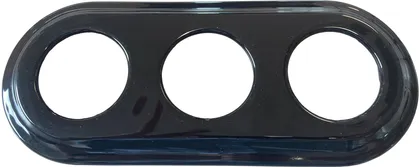 RAAM 3-NE FENDE SÜV KERAAMILINE MUST